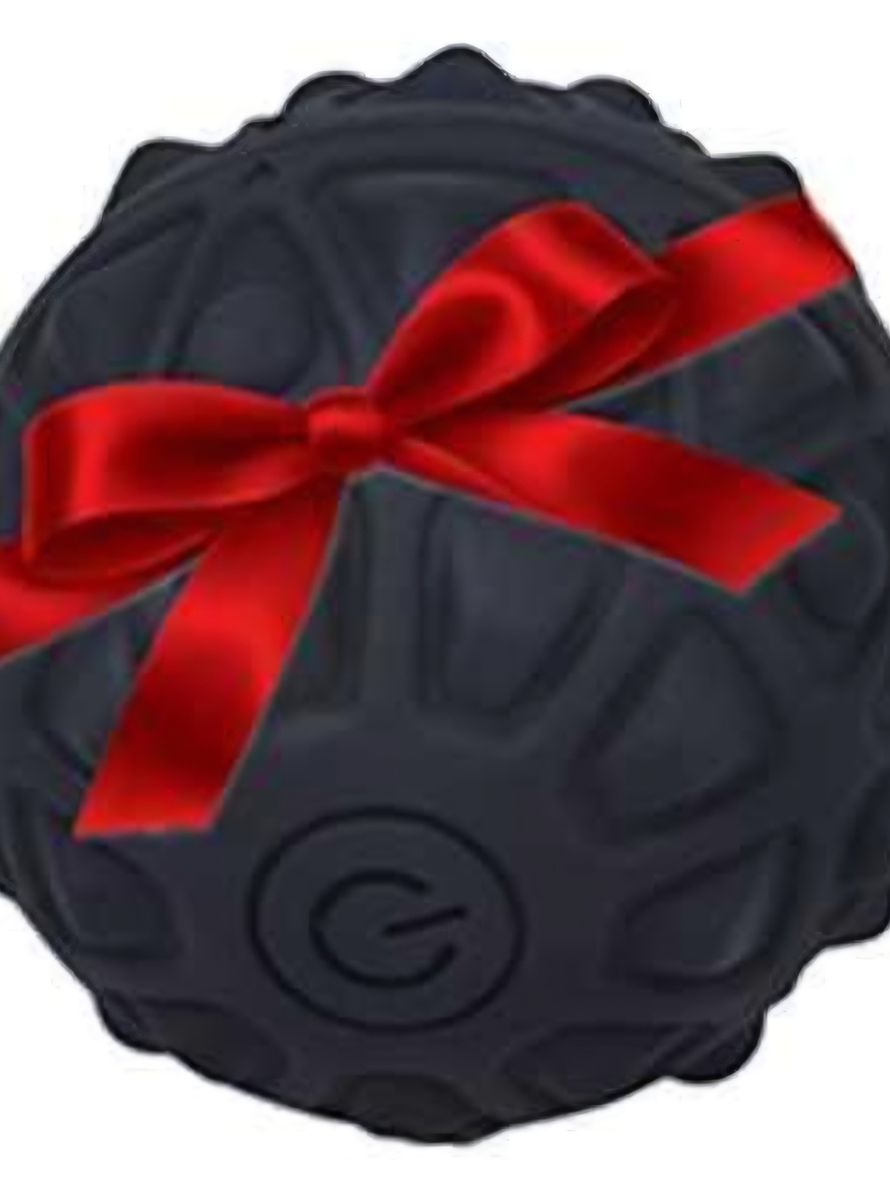 Black Textured Massage Ball